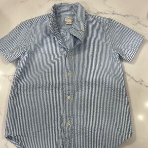 Seersucker Button Down Shirt